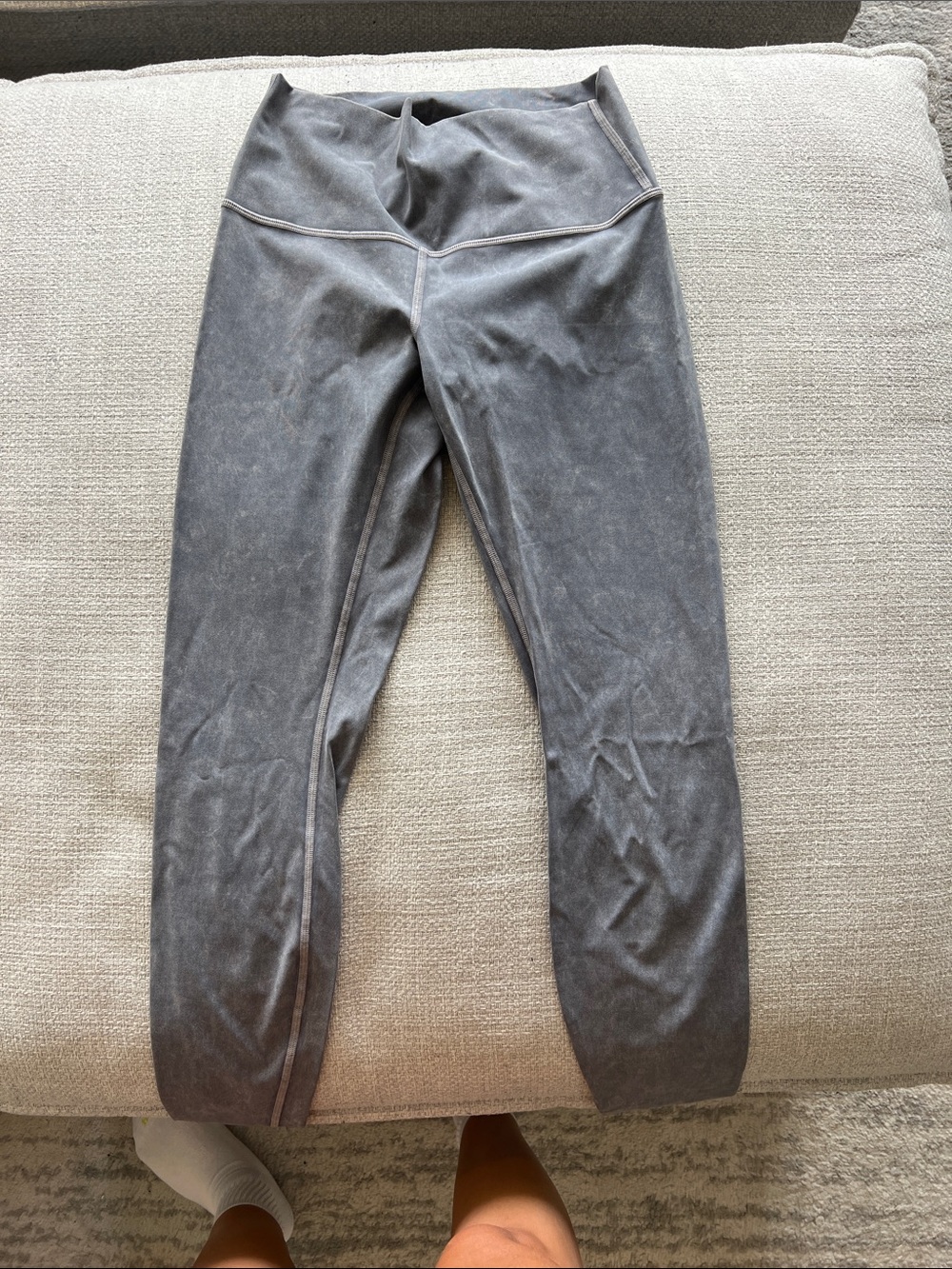 lululemon athletica Kids Gray High-Waist Leggings